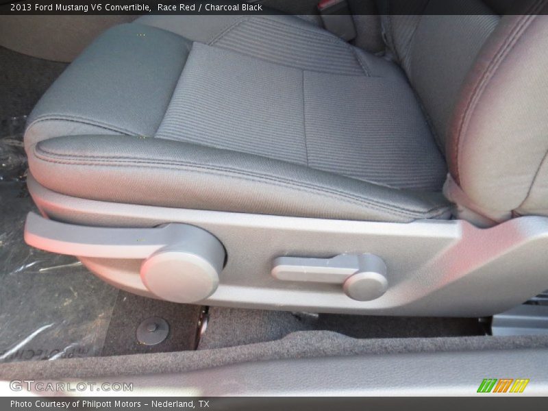 Race Red / Charcoal Black 2013 Ford Mustang V6 Convertible