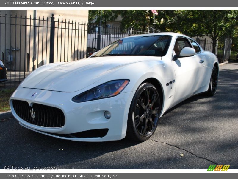 Bianco (White) / Beige 2008 Maserati GranTurismo