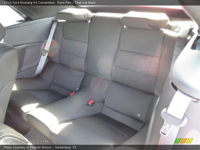 Race Red / Charcoal Black 2013 Ford Mustang V6 Convertible