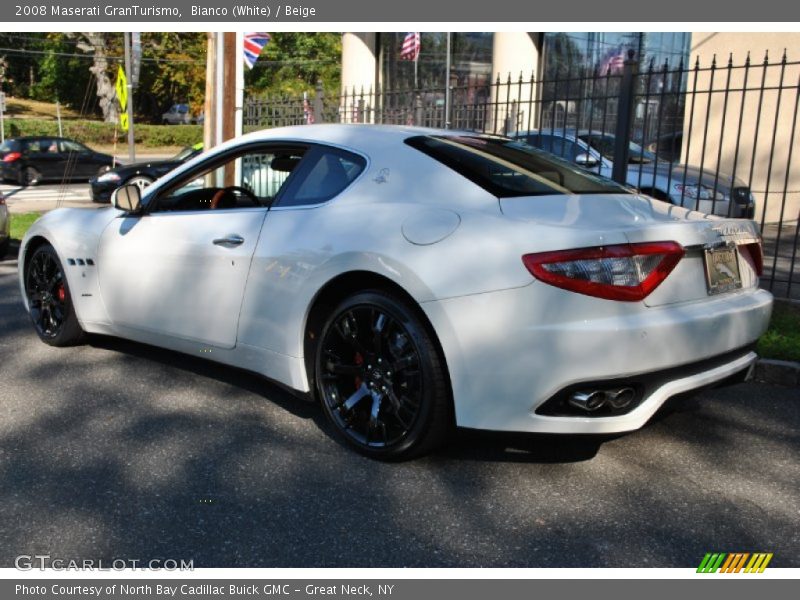 Bianco (White) / Beige 2008 Maserati GranTurismo