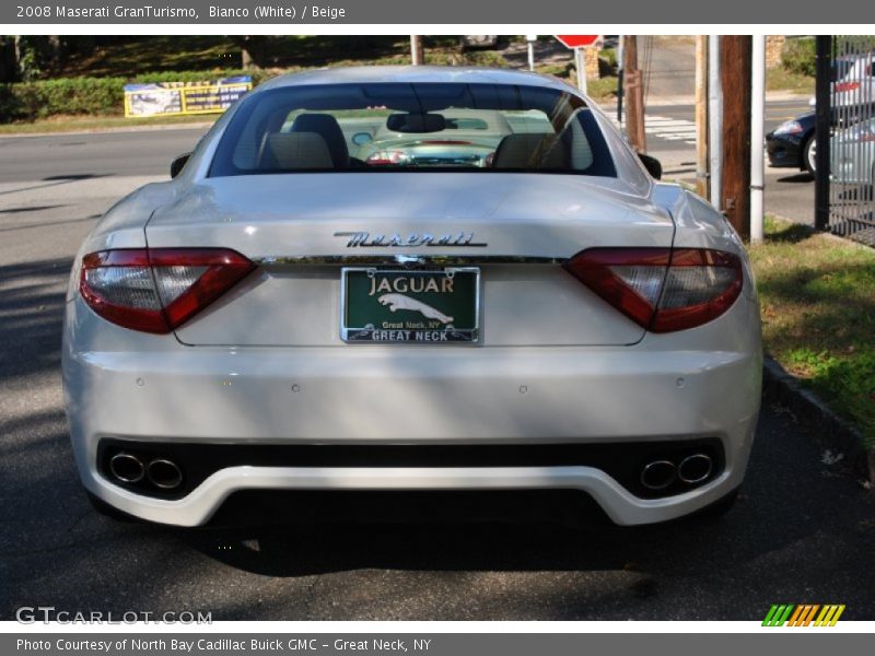 Bianco (White) / Beige 2008 Maserati GranTurismo
