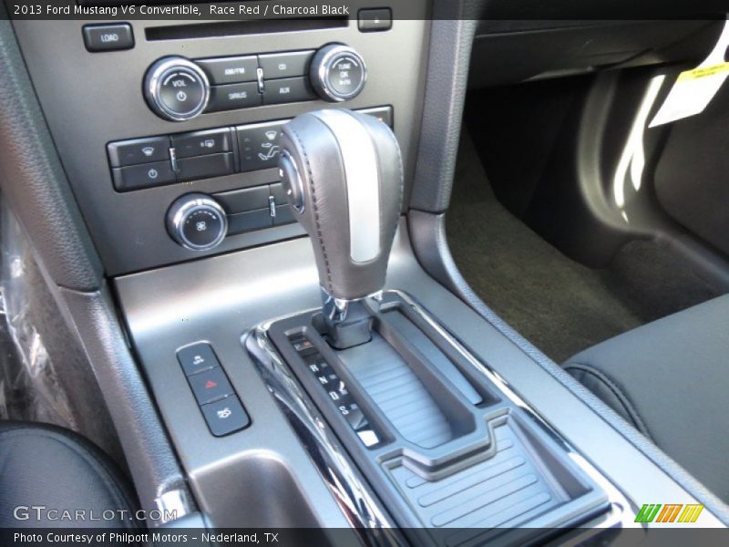 Race Red / Charcoal Black 2013 Ford Mustang V6 Convertible