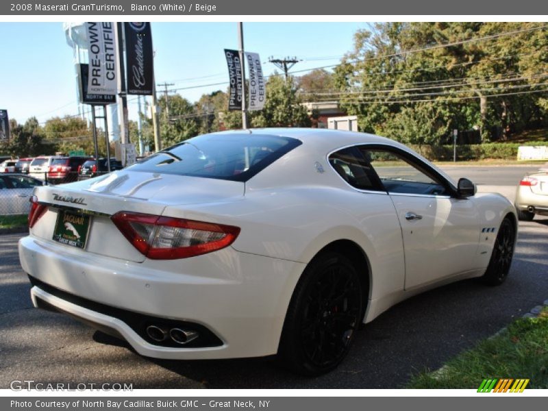 Bianco (White) / Beige 2008 Maserati GranTurismo