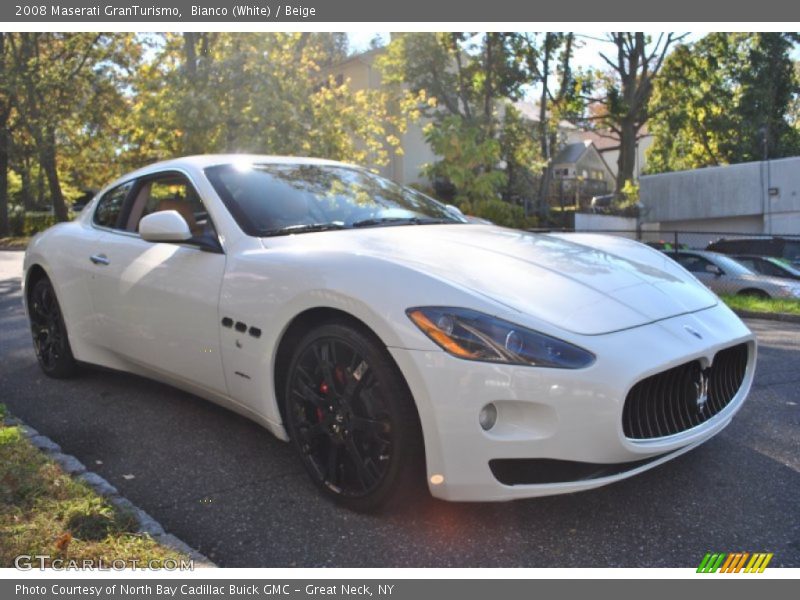 Bianco (White) / Beige 2008 Maserati GranTurismo