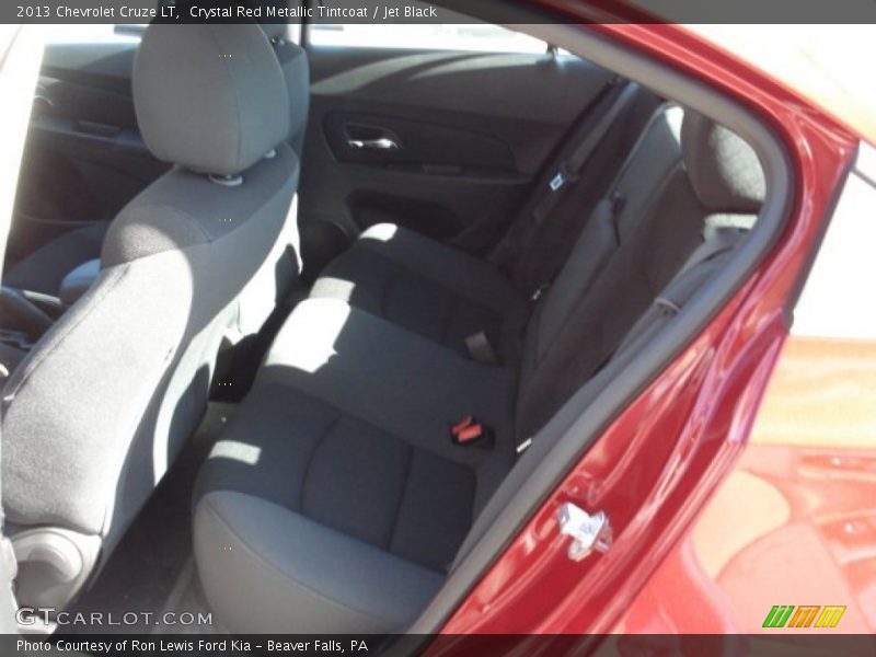Crystal Red Metallic Tintcoat / Jet Black 2013 Chevrolet Cruze LT