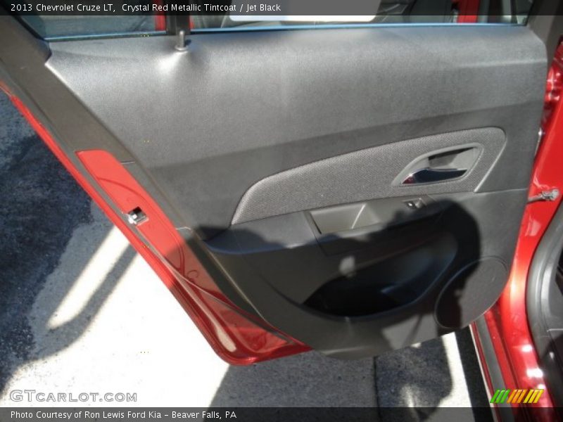 Crystal Red Metallic Tintcoat / Jet Black 2013 Chevrolet Cruze LT
