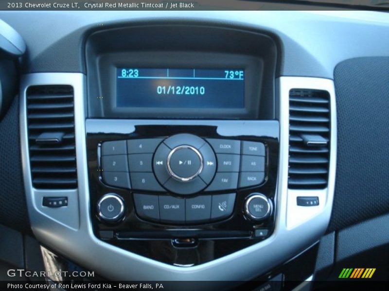Crystal Red Metallic Tintcoat / Jet Black 2013 Chevrolet Cruze LT