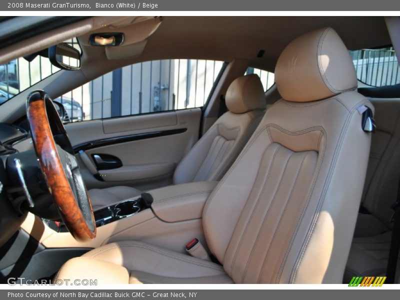 Bianco (White) / Beige 2008 Maserati GranTurismo