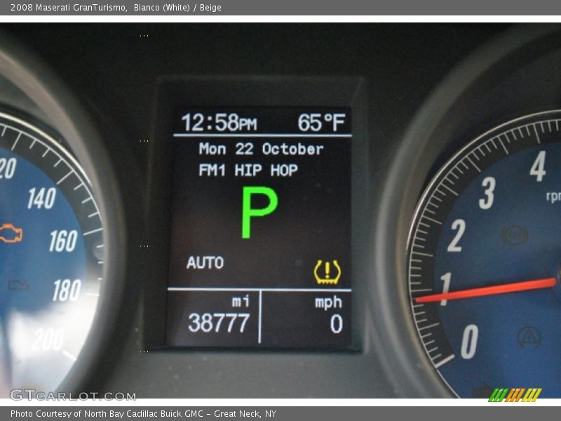 Bianco (White) / Beige 2008 Maserati GranTurismo