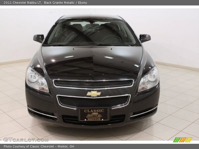 Black Granite Metallic / Ebony 2011 Chevrolet Malibu LT