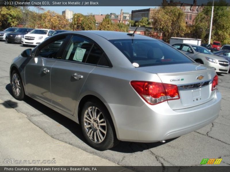 Silver Ice Metallic / Jet Black 2013 Chevrolet Cruze ECO