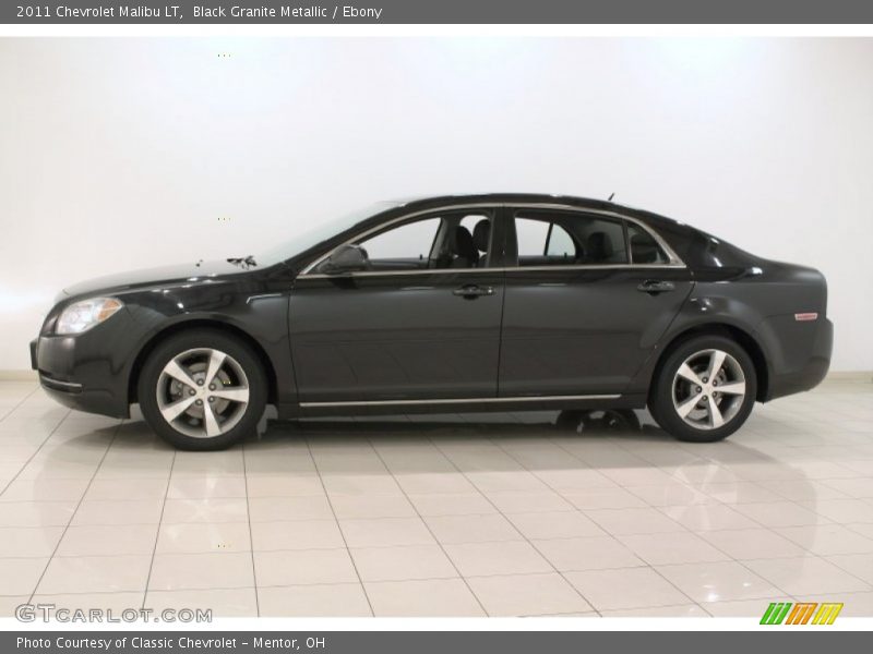 Black Granite Metallic / Ebony 2011 Chevrolet Malibu LT