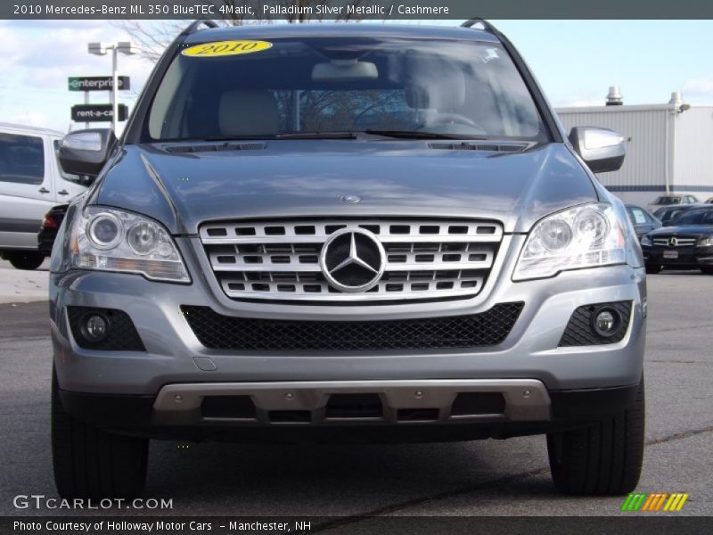 Palladium Silver Metallic / Cashmere 2010 Mercedes-Benz ML 350 BlueTEC 4Matic