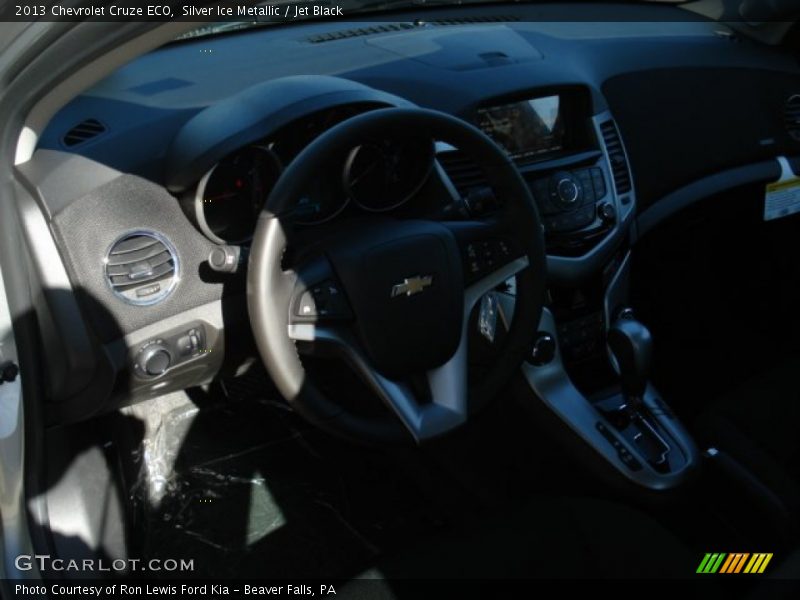 Silver Ice Metallic / Jet Black 2013 Chevrolet Cruze ECO