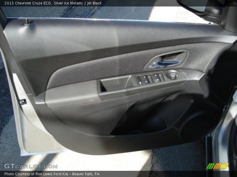 Silver Ice Metallic / Jet Black 2013 Chevrolet Cruze ECO