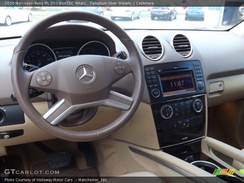 Palladium Silver Metallic / Cashmere 2010 Mercedes-Benz ML 350 BlueTEC 4Matic