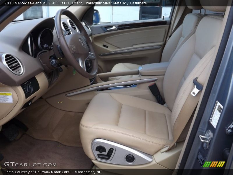 Palladium Silver Metallic / Cashmere 2010 Mercedes-Benz ML 350 BlueTEC 4Matic