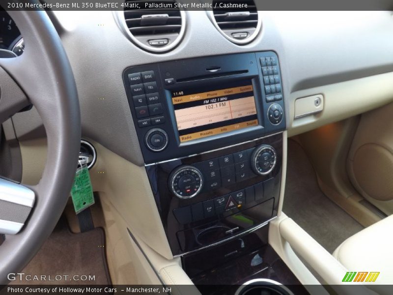 Palladium Silver Metallic / Cashmere 2010 Mercedes-Benz ML 350 BlueTEC 4Matic