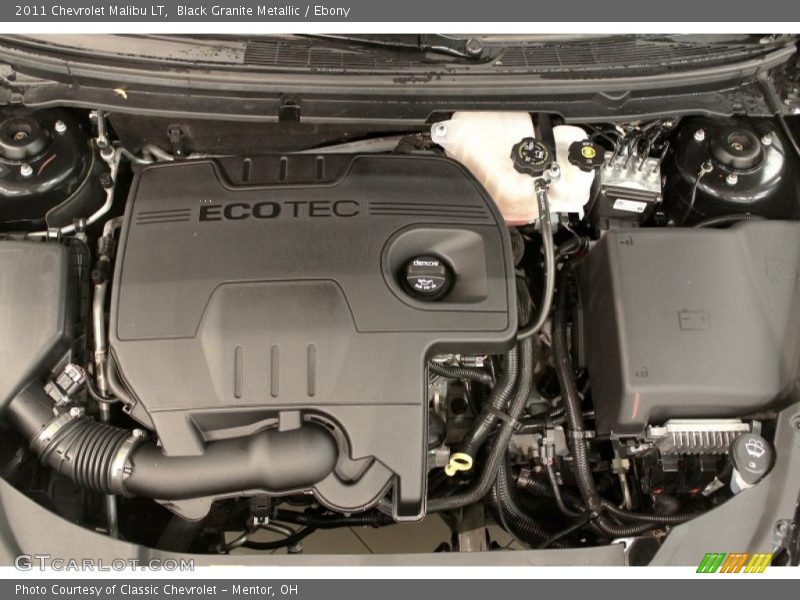 Black Granite Metallic / Ebony 2011 Chevrolet Malibu LT