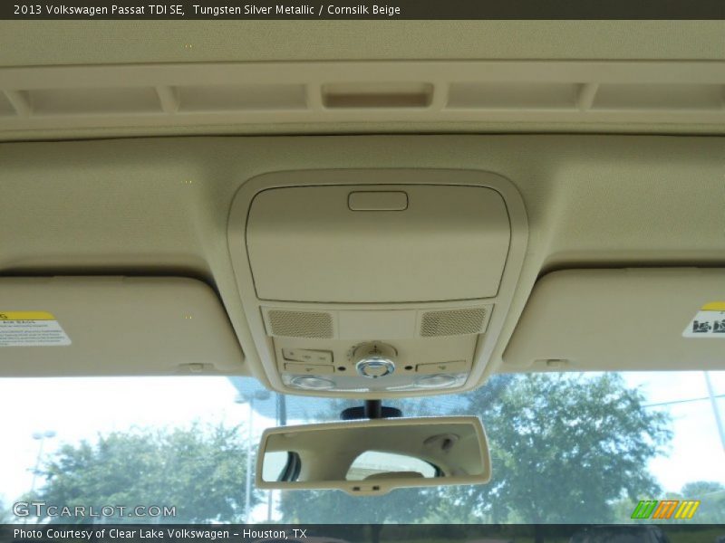 Tungsten Silver Metallic / Cornsilk Beige 2013 Volkswagen Passat TDI SE