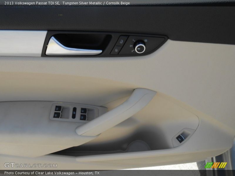 Tungsten Silver Metallic / Cornsilk Beige 2013 Volkswagen Passat TDI SE