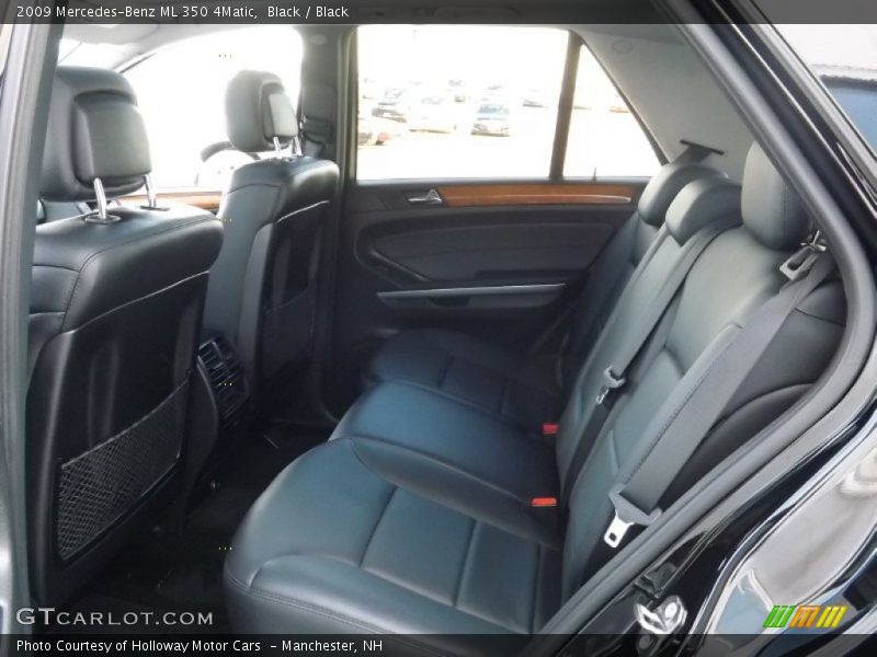 Black / Black 2009 Mercedes-Benz ML 350 4Matic