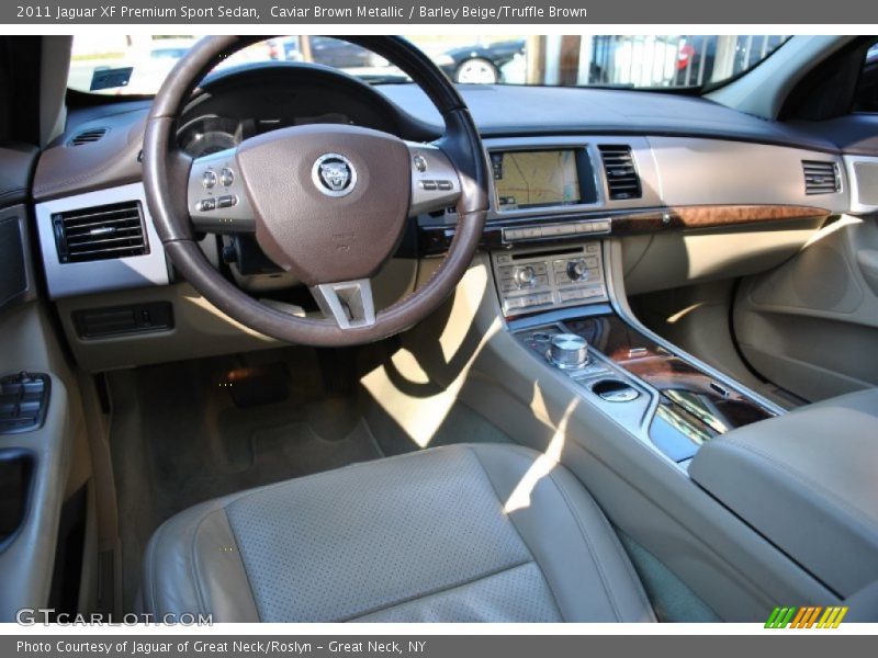 Barley Beige/Truffle Brown Interior - 2011 XF Premium Sport Sedan 