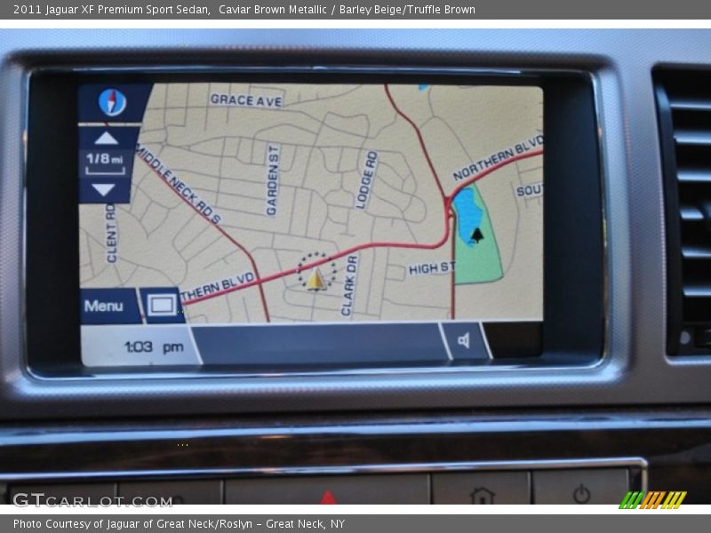 Navigation of 2011 XF Premium Sport Sedan