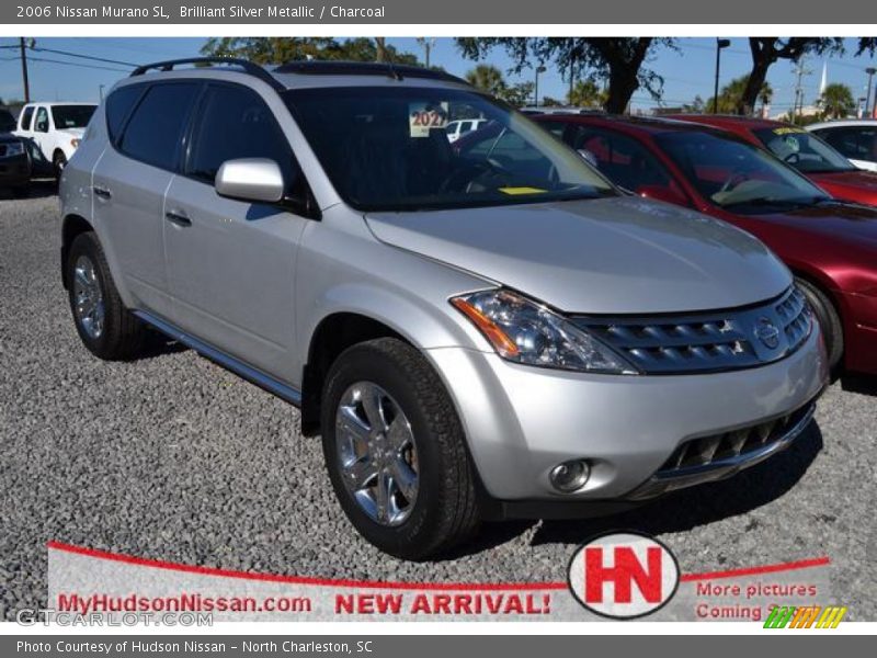 Brilliant Silver Metallic / Charcoal 2006 Nissan Murano SL