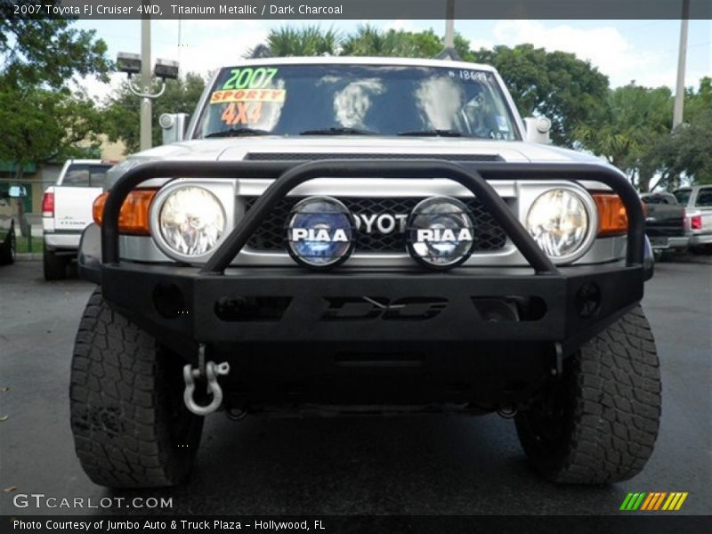 Titanium Metallic / Dark Charcoal 2007 Toyota FJ Cruiser 4WD