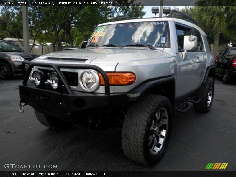 Titanium Metallic / Dark Charcoal 2007 Toyota FJ Cruiser 4WD