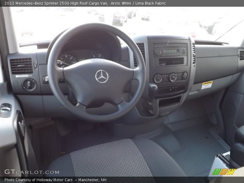 Dashboard of 2013 Sprinter 2500 High Roof Cargo Van