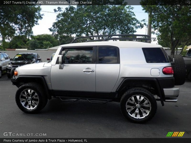 Titanium Metallic / Dark Charcoal 2007 Toyota FJ Cruiser 4WD