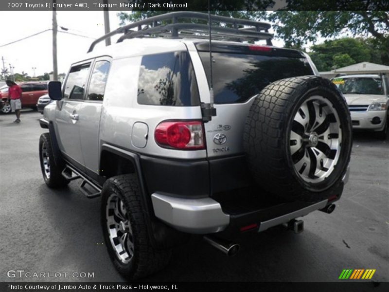 Titanium Metallic / Dark Charcoal 2007 Toyota FJ Cruiser 4WD