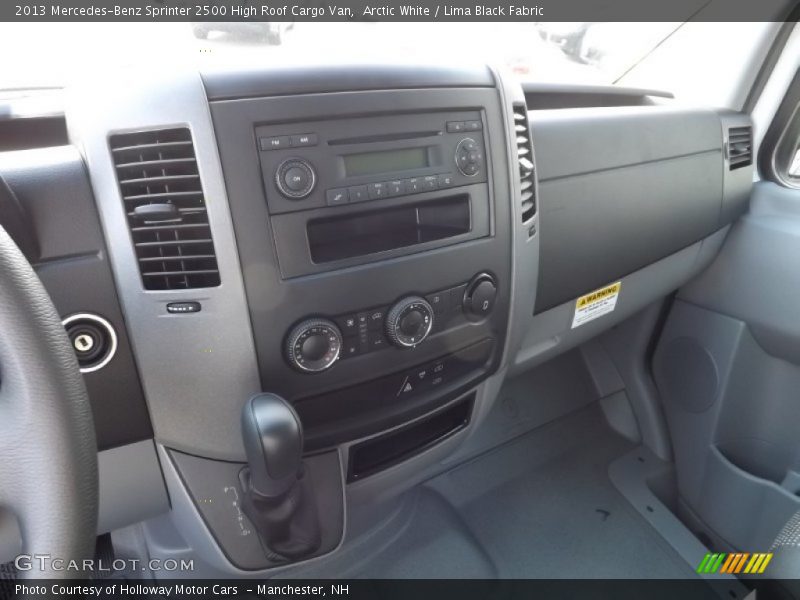 Controls of 2013 Sprinter 2500 High Roof Cargo Van