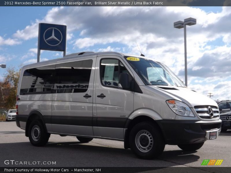 Brilliant Silver Metallic / Lima Black Fabric 2012 Mercedes-Benz Sprinter 2500 Passenger Van