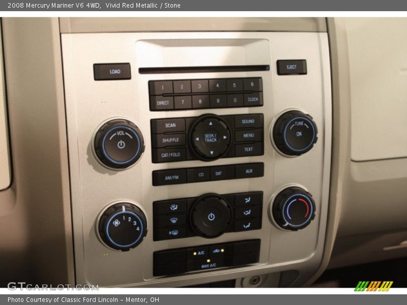 Vivid Red Metallic / Stone 2008 Mercury Mariner V6 4WD