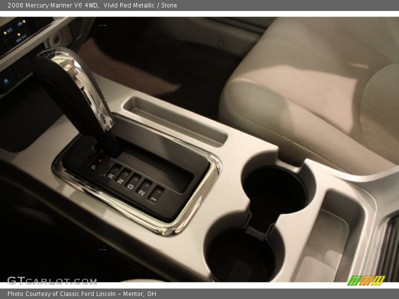 Vivid Red Metallic / Stone 2008 Mercury Mariner V6 4WD