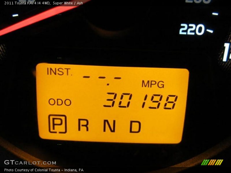Super White / Ash 2011 Toyota RAV4 I4 4WD