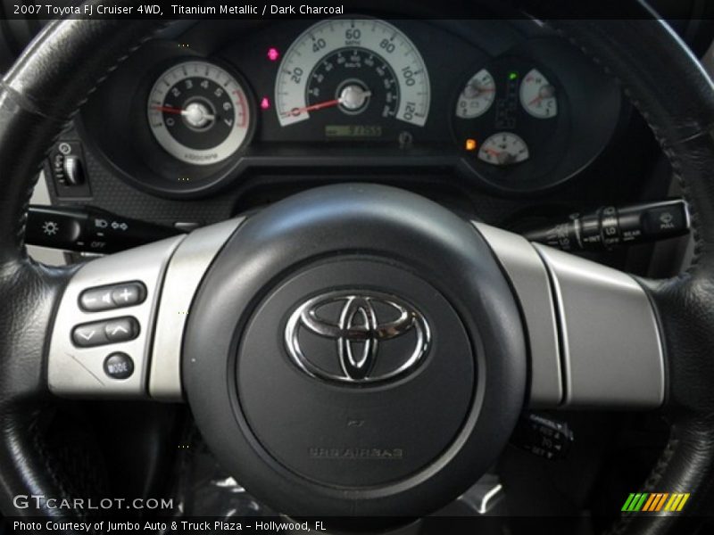 Titanium Metallic / Dark Charcoal 2007 Toyota FJ Cruiser 4WD