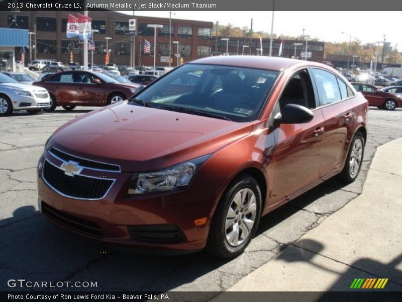 Autumn Metallic / Jet Black/Medium Titanium 2013 Chevrolet Cruze LS