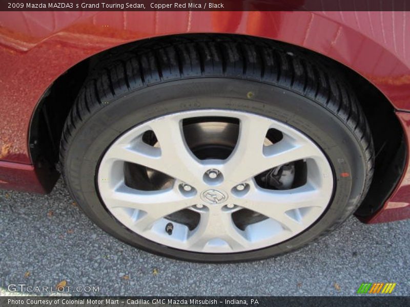 Copper Red Mica / Black 2009 Mazda MAZDA3 s Grand Touring Sedan