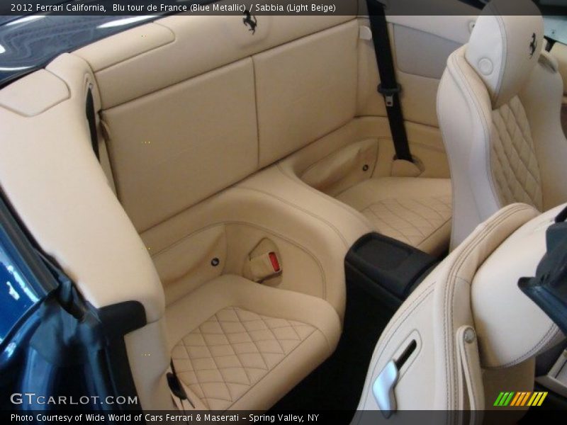Blu tour de France (Blue Metallic) / Sabbia (Light Beige) 2012 Ferrari California