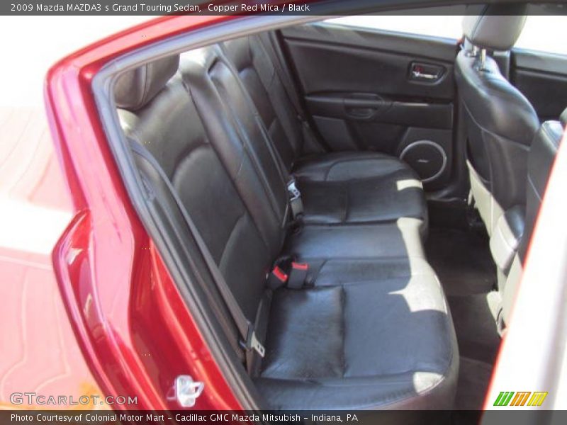 Copper Red Mica / Black 2009 Mazda MAZDA3 s Grand Touring Sedan