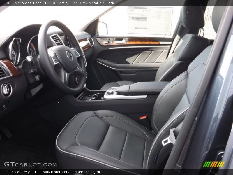 Steel Grey Metallic / Black 2013 Mercedes-Benz GL 450 4Matic