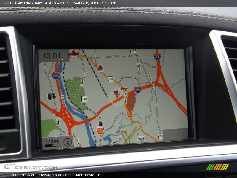 Steel Grey Metallic / Black 2013 Mercedes-Benz GL 450 4Matic