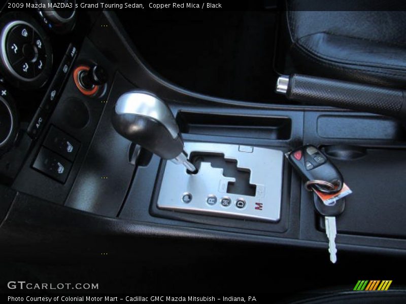 Copper Red Mica / Black 2009 Mazda MAZDA3 s Grand Touring Sedan