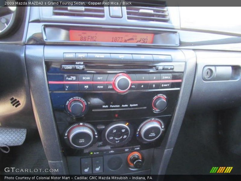 Copper Red Mica / Black 2009 Mazda MAZDA3 s Grand Touring Sedan