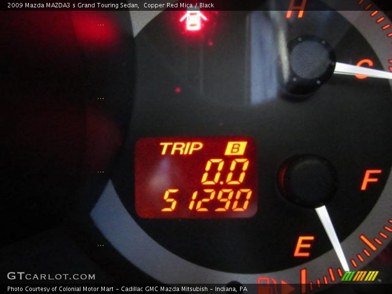 Copper Red Mica / Black 2009 Mazda MAZDA3 s Grand Touring Sedan