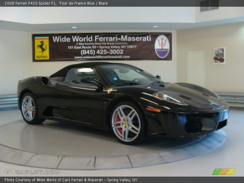 Tour de France Blue / Black 2008 Ferrari F430 Spider F1